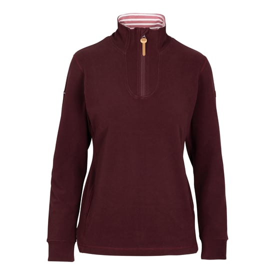 Trespass Womens/Ladies Big Heart Fleece (Mulberry) - Image 1