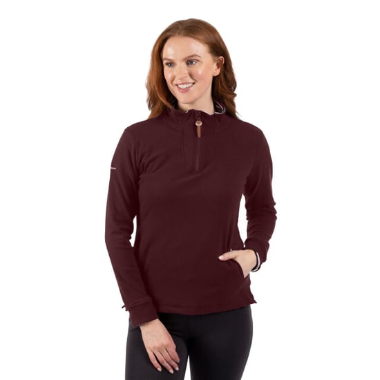 Trespass Womens/Ladies Big Heart Fleece (Mulberry) - Image 4