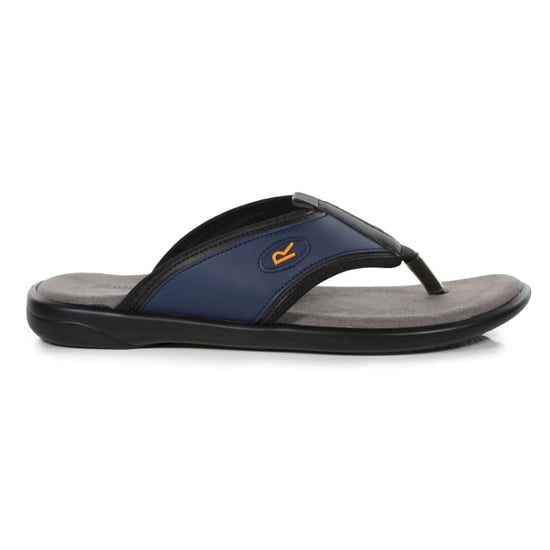 Regatta Mens Travis Sandals (Navy/Grey) - Image 5
