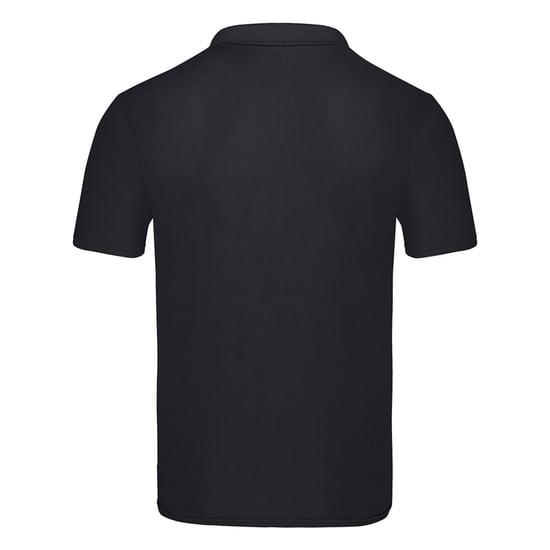 Fruit of the Loom Unisex Adult Original Polo Shirt (Black) - Image 2