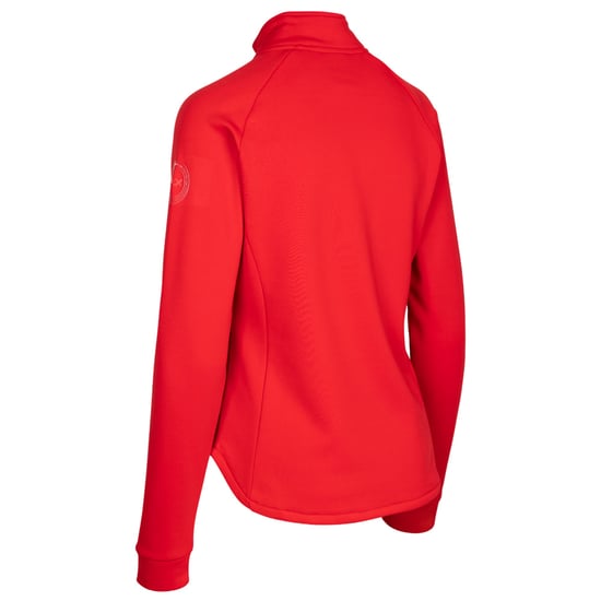 Womens/Ladies Mhairi DLX Long-Sleeved Top (Red) - Image 2