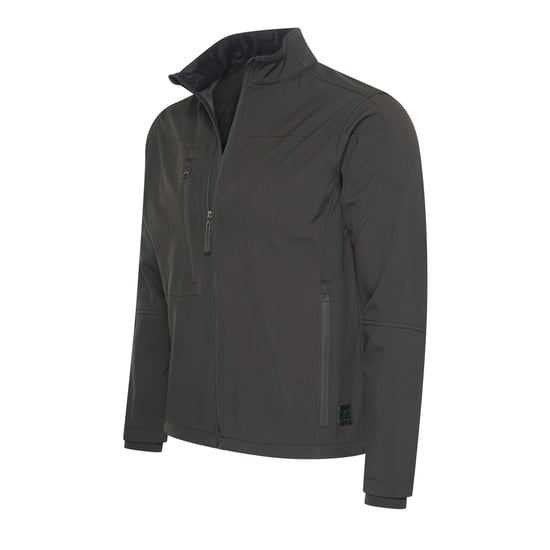 Cappuccino Italia Outdoor Chaqueta Softshell Zip Negro - Image 3