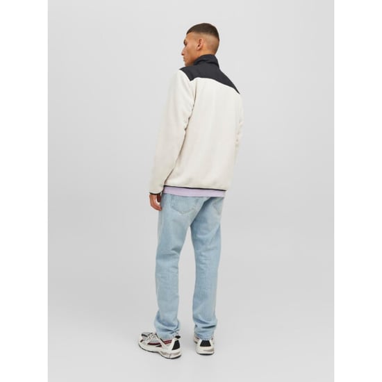 Jack & Jones Marvin Fleece Jacket Beige - Image 2
