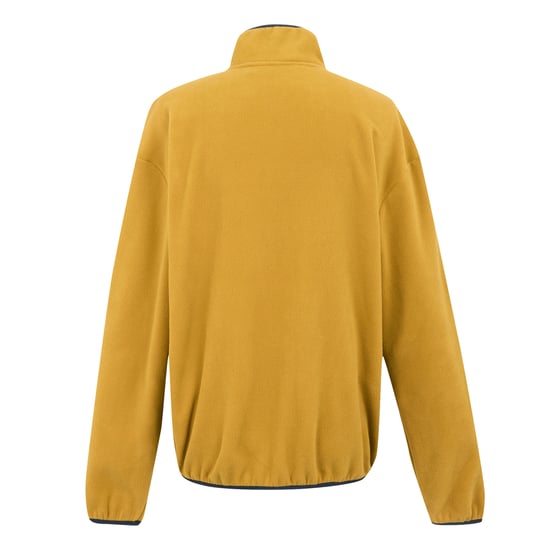 Regatta Mens Frankie Full Zip Fleece Jacket (Mustard/Navy) - Image 2
