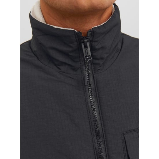Jack & Jones Marvin Fleece Jacket Beige - Image 3