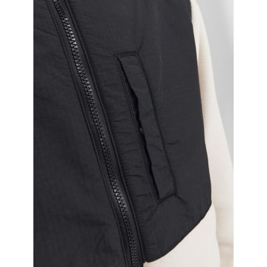 Jack & Jones Marvin Fleece Jacket Beige - Image 5