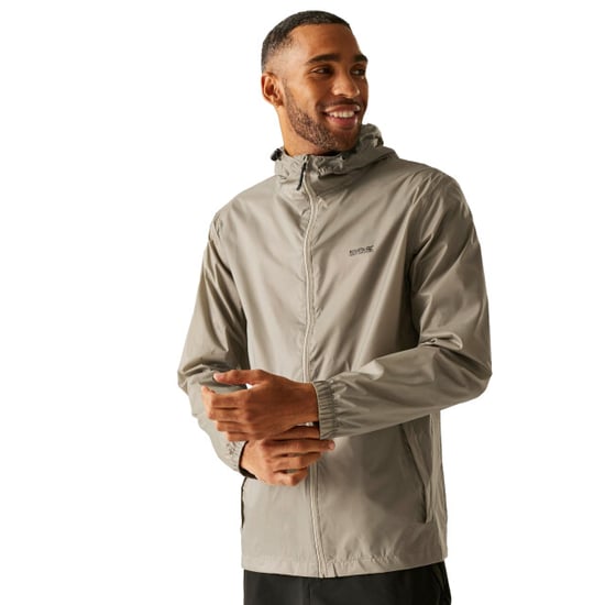 Regatta Mens Pack It III Waterproof Jacket (Golden Sand) - Image 4
