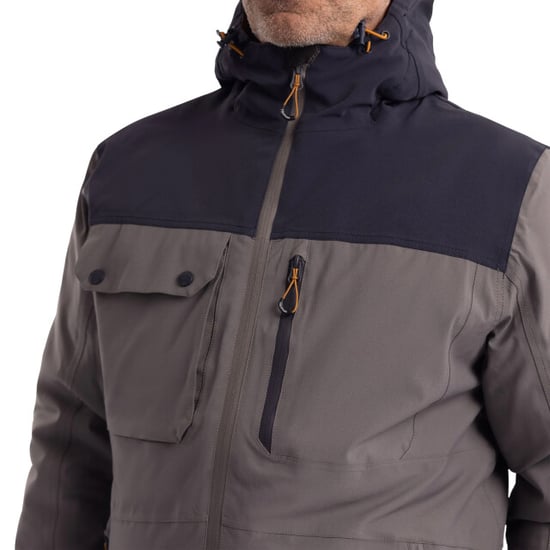 Trespass Mens Eastwell Padded Jacket (Storm Grey) - Image 4
