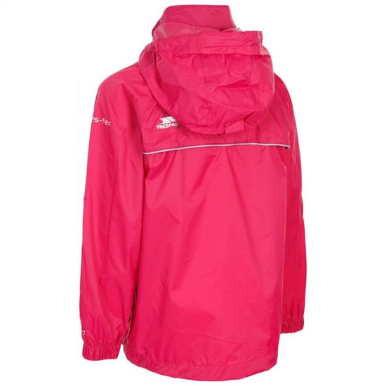 Trespass Childrens/Kids Qikpac X Unisex Packaway Jacket (Cassis) - Image 2
