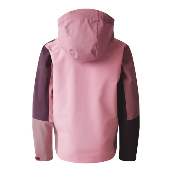 Regatta Childrens/Kids Explore II Waterproof Jacket (Deep Plum/Mauve) - Image 2