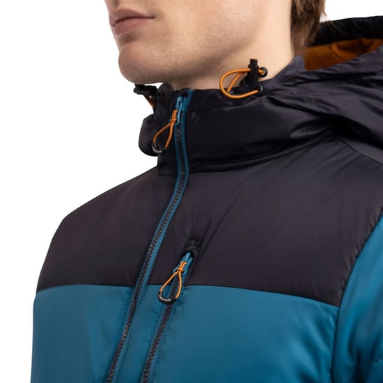 Trespass Mens Erris Down Jacket (Bondi Blue) - Image 4
