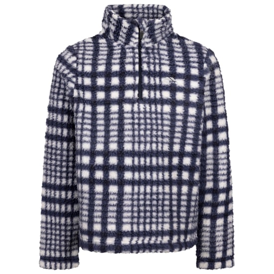 Trespass Childrens/Kids Booker AT200 Half Zip Fleece Top (Navy) - Image 1
