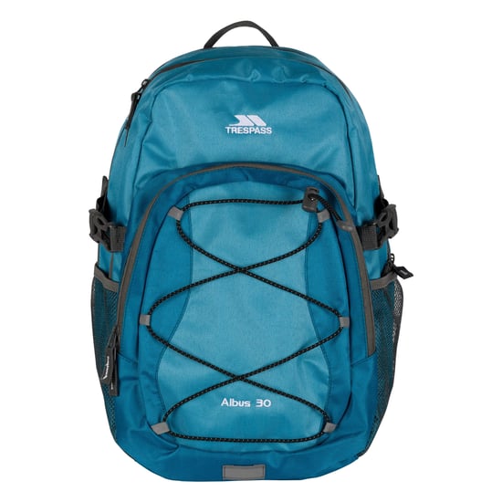 Trespass Albus 30 Litre Casual Rucksack/Backpack (Storm Blue/Bondi Blue) - Image 1
