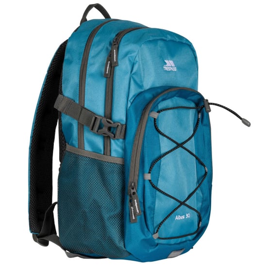 Trespass Albus 30 Litre Casual Rucksack/Backpack (Storm Blue/Bondi Blue) - Image 4