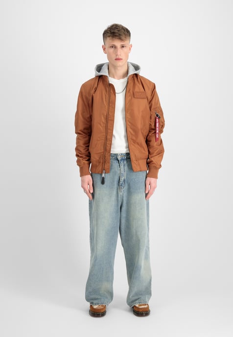 MA-1 TT Hood Light Bomber Jacket - Image 2