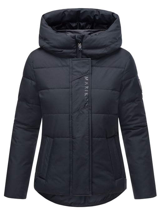 Chaqueta acolchada Marikoo con forro teddy y capucha – Elira - Image 2