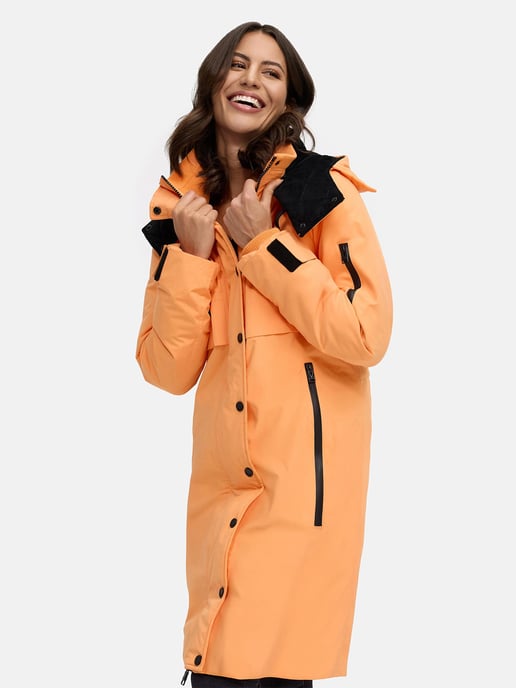 Abrigo de invierno Marikoo con capucha y cordón en la cintura – Anoukaa - Image 6