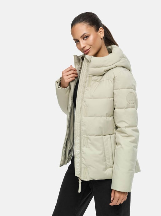 Chaqueta acolchada Marikoo con forro teddy y capucha – Elira - Image 6