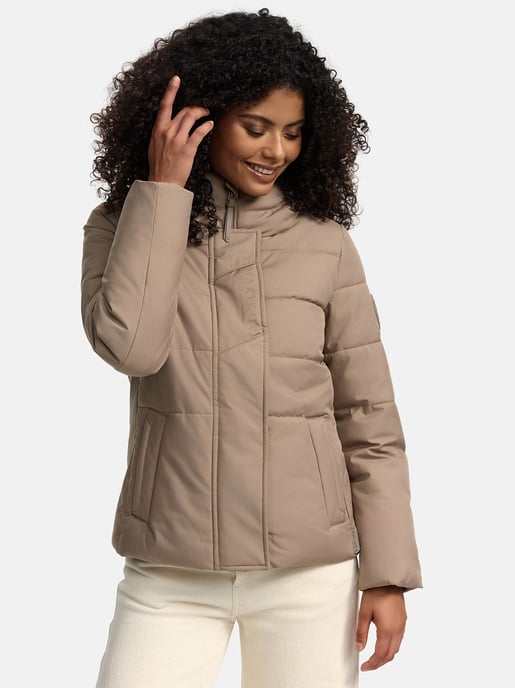 Chaqueta acolchada Marikoo con forro teddy y capucha – Elira - Image 6