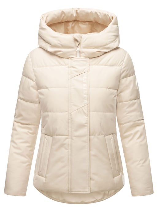 Chaqueta acolchada Marikoo con forro teddy y capucha – Elira - Image 2