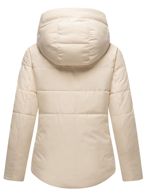 Chaqueta acolchada Marikoo con forro teddy y capucha – Elira - Image 4
