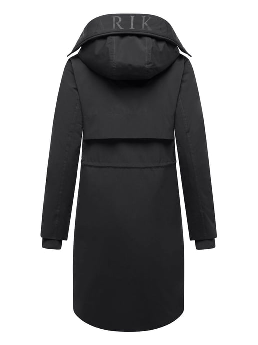 Abrigo de invierno Marikoo con capucha y cordón en la cintura – Anoukaa - Image 3