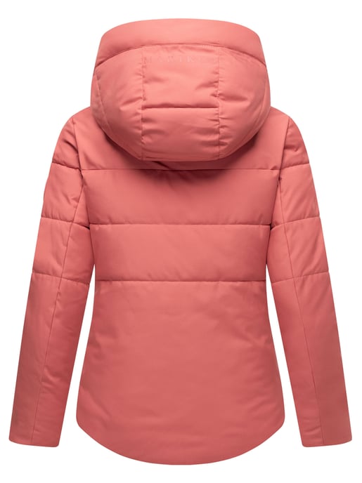 Chaqueta acolchada Marikoo con forro teddy y capucha – Elira - Image 4