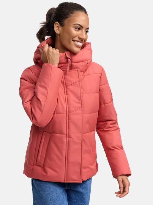 Chaqueta acolchada Marikoo con forro teddy y capucha – Elira - Image 6