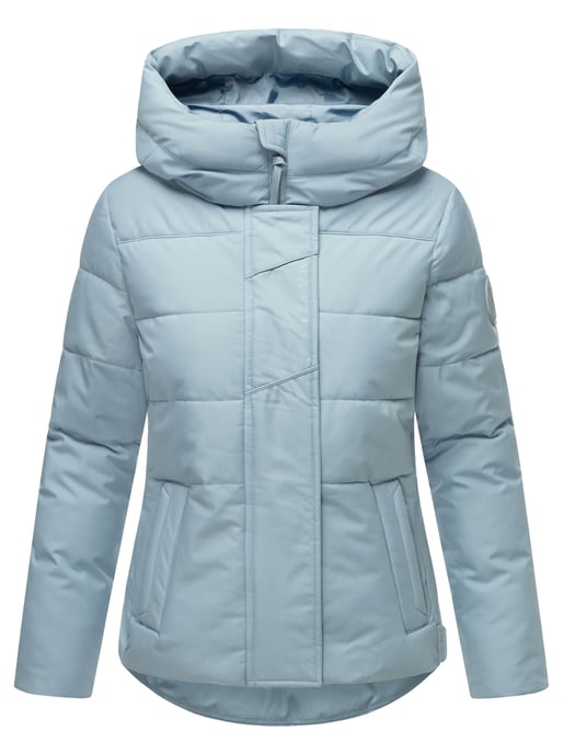 Chaqueta acolchada Marikoo con forro teddy y capucha – Elira - Image 2