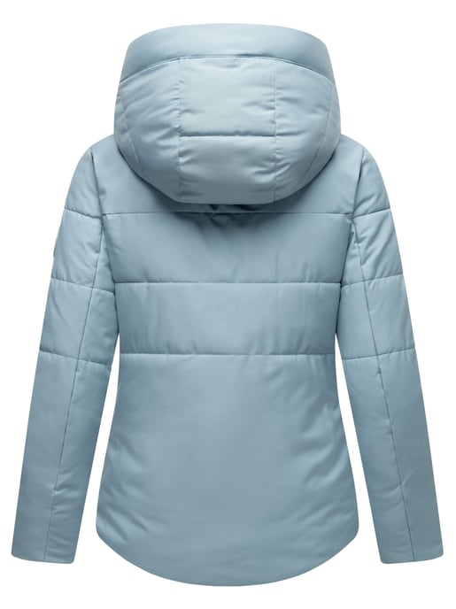 Chaqueta acolchada Marikoo con forro teddy y capucha – Elira - Image 4