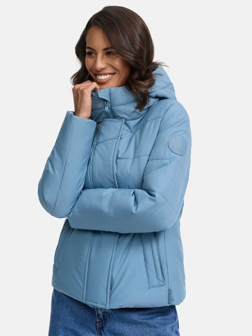 Chaqueta acolchada Marikoo con forro teddy y capucha – Elira - Image 6
