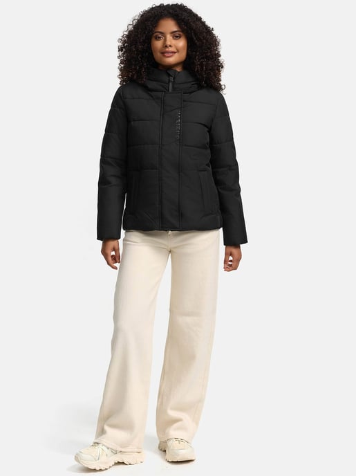 Chaqueta acolchada Marikoo con forro teddy y capucha – Elira - Image 6