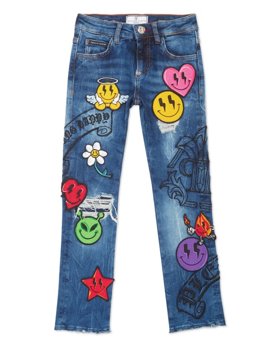 Pantalones Vaqueros Loose Fit Smile - Image 1
