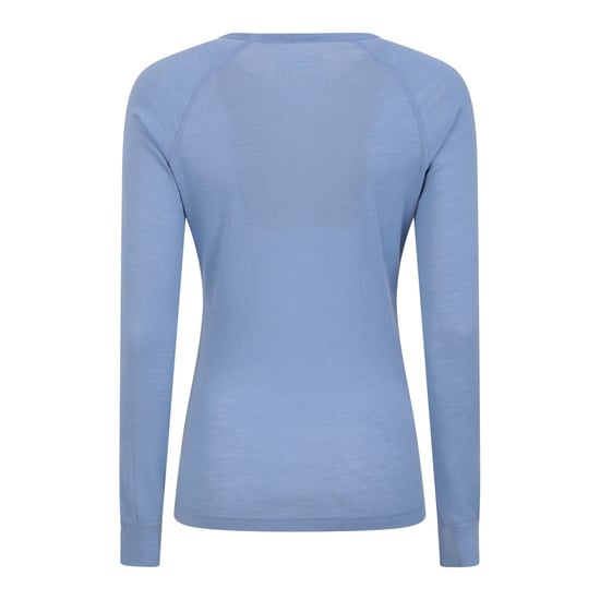 Mountain Warehouse Womens/Ladies Merino II Thermal Top (Blue) - Image 2