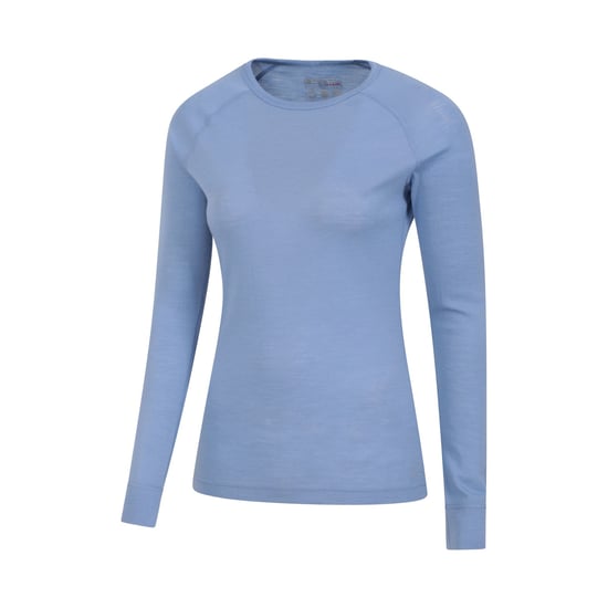 Mountain Warehouse Womens/Ladies Merino II Thermal Top (Blue) - Image 3