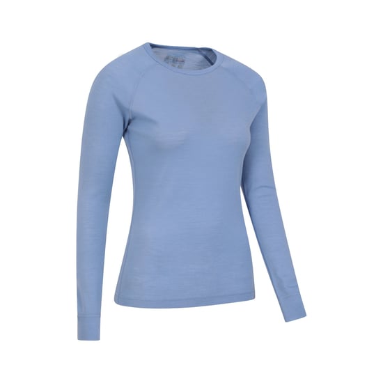Mountain Warehouse Womens/Ladies Merino II Thermal Top (Blue) - Image 4