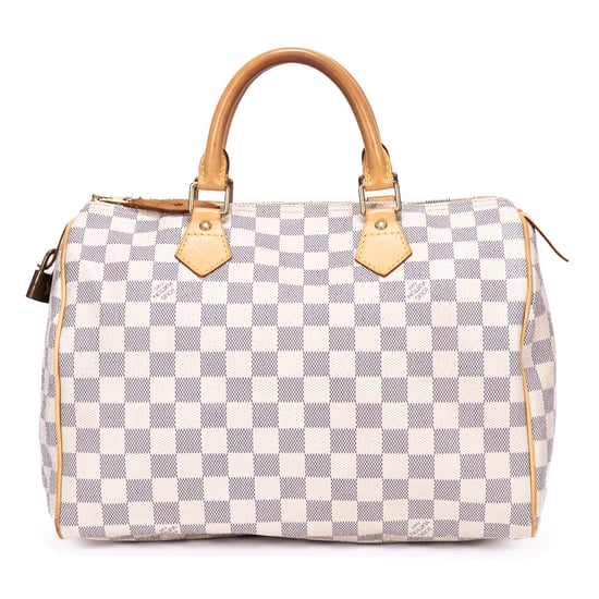 Louis Vuitton Speedy 30 en White Lienzo recubierto - Image 5