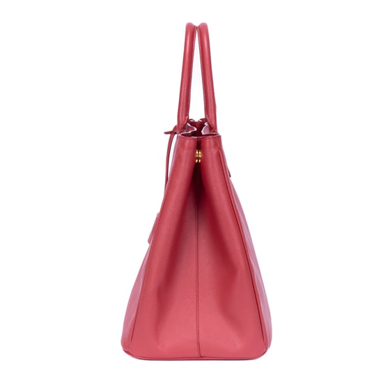 Prada Saffiano Lux Tote en Red Cuero de ternero - Image 3