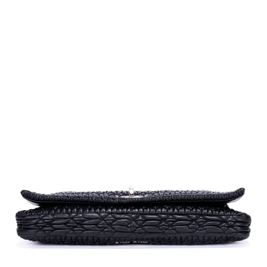Miu Miu Crystal Cloque en Black Cuero de ternero - Image 6