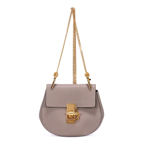 Chloe Drew Chain en Grey Cuero de ternero - Image 1
