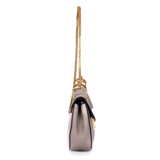 Chloe Drew Chain en Grey Cuero de ternero - Image 4
