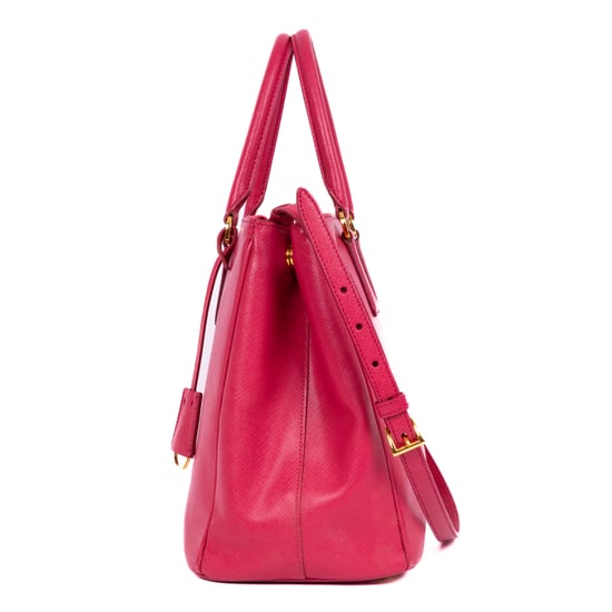Prada Saffiano Lux Tote en Pink Cuero de ternero - Image 3