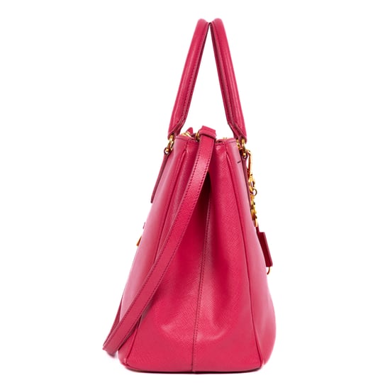 Prada Saffiano Lux Tote en Pink Cuero de ternero - Image 4