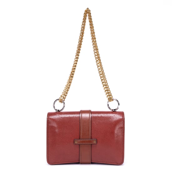 Chloe Aby Chain Mini en Brown Cuero de ternero - Image 5