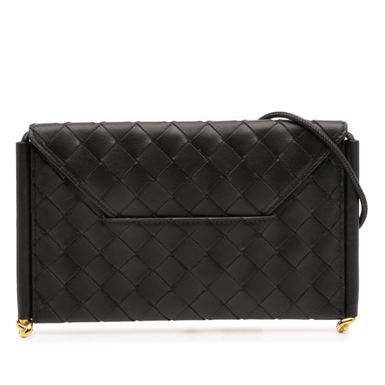 Bolso de cuero trenzado tipo bandolera - Image 1