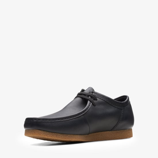 Zapatos de Cuero Negros Shacre II Run - Image 4