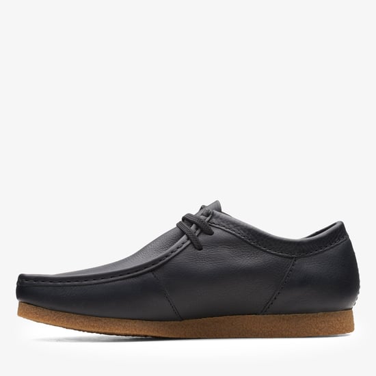 Zapatos de Cuero Negros Shacre II Run - Image 5