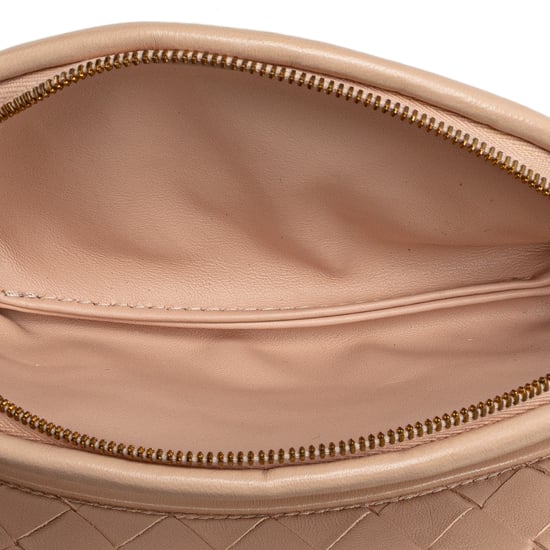 Bolso de Hombro de Cuero Tejido en Bucle - Image 6