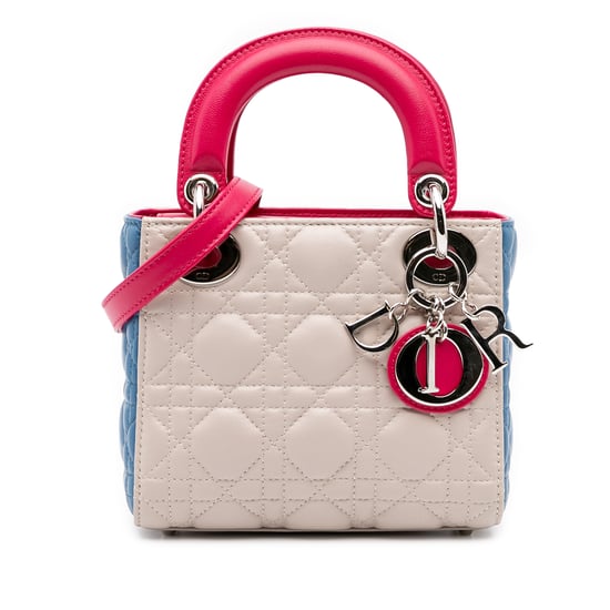 Bolso Lady Dior con asa superior acolchado - Image 1