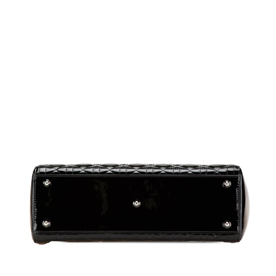 Bolso Tote Mediano Lady Dior de Charol - Image 3